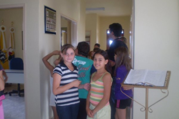 Foto - Visitação de Estudantes na Câmara de Vereadores em 18/03/2010.